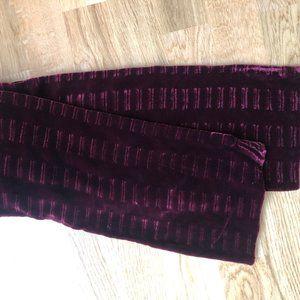 Vintage Italian Velvet Scarf